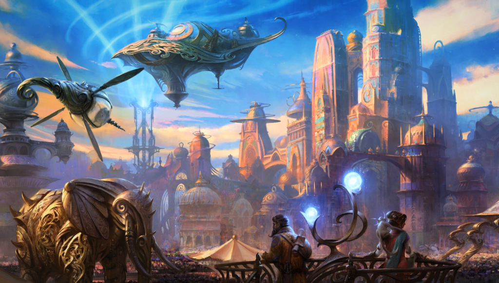 Kaladesh, Magic The Gathering. Art by Adam Paquette.